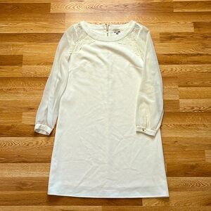 Cremieux ivory dress worn once